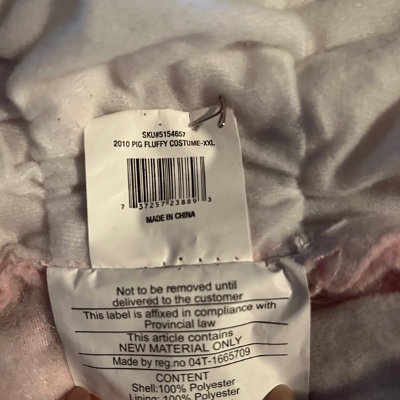 Pet Halloween Pig Fluffy Costume - Picture 7 of 9